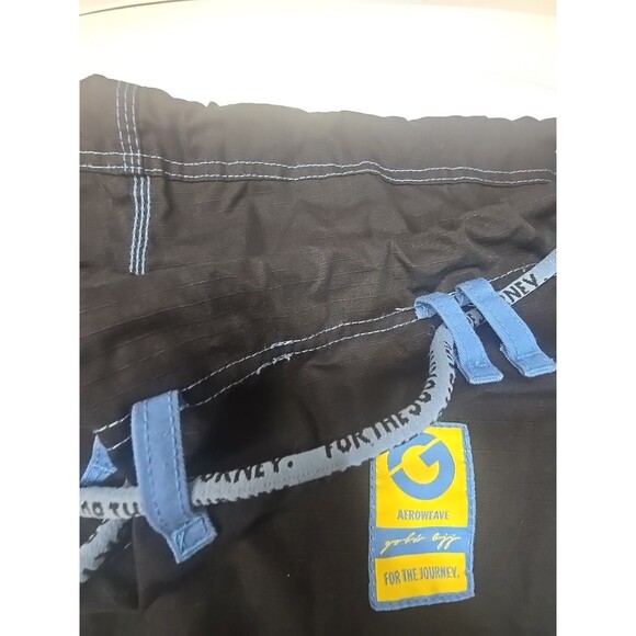 jiu jitsu gi  Gold bjj aeroweave black top and bottom Size A3H**READ*** - Picture 15 of 16